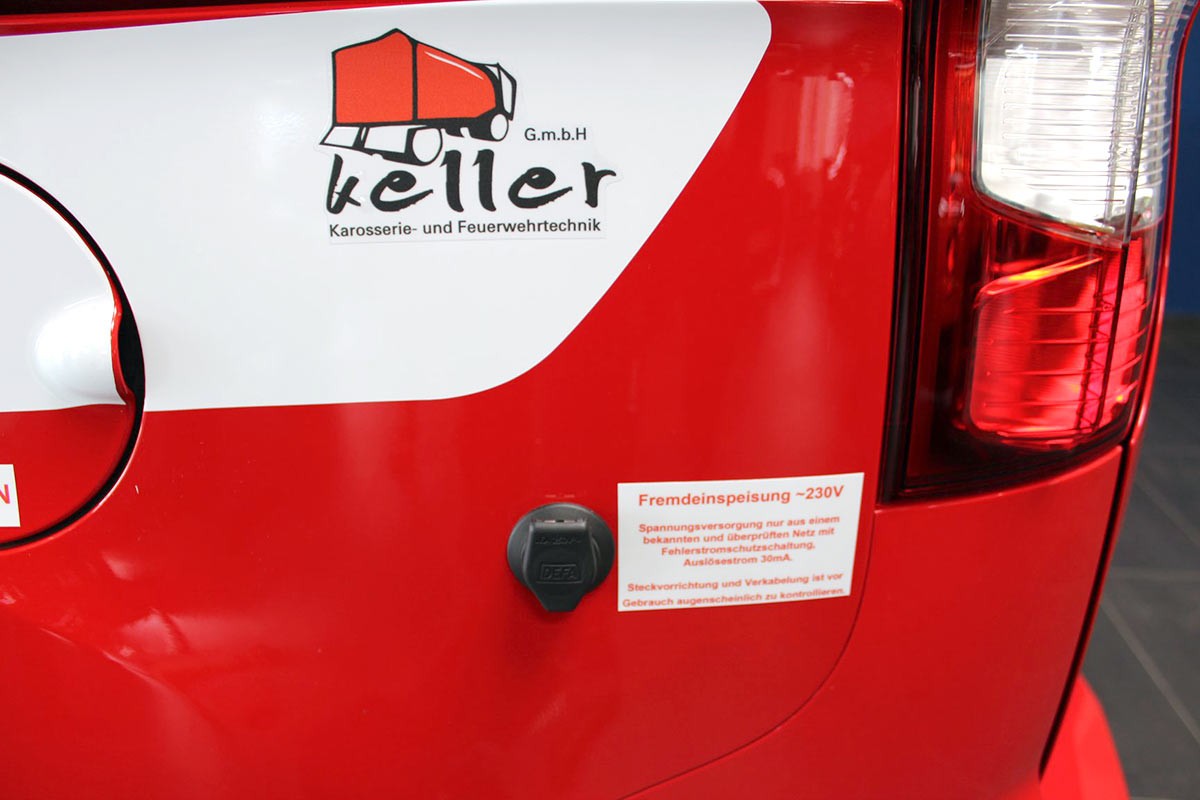 Nutzfahrzeuge Beispiel Feuerwehr - Autohaus Koller | Mazda & Ford Händler