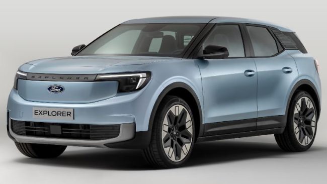 neue vollelektrische FORD Explorer.