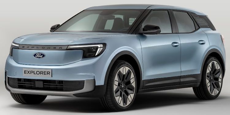 neue vollelektrische FORD Explorer.