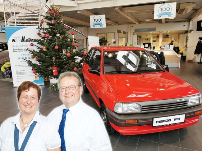 Weihnachtsfoto Autohaus Koller